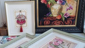 Dimensions! Все мои вышитые работы, запасы и процесс. Вышивка крестиком