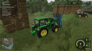 Farming Simulator 25 - продать соломенные горы и урожай