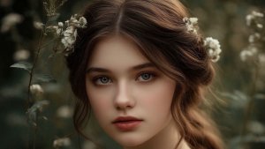 Gently quietly and calmly