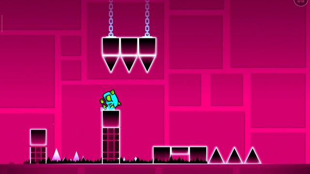 Проходим 2 уровень геометри Даш 1 часть смотреть онлайн