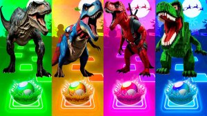 Coffin Dance Динозавры 340 уровень - Мультики про Динозавров | МУЛЬТФИЛЬМЫ ДИНОЗАВРЫ в Tiles Hop