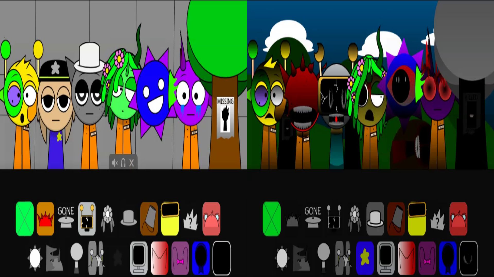 Sprunki JailMix смотреть онлайн