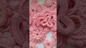 Мои новые элементы ирландского кружева для бомбера