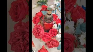 Мастер класс по изготовлению декора в кашпо (с лампадой)