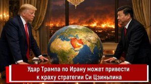 Удар Трампа по Ирану может привести к краху стратегии Си Цзиньпина