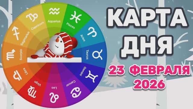 "КАРТА ДНЯ" на 23 ФЕВРАЛЯ 2026 года (Оракул "КАЛЕЙДОСКОП")!!! смотреть онлайн