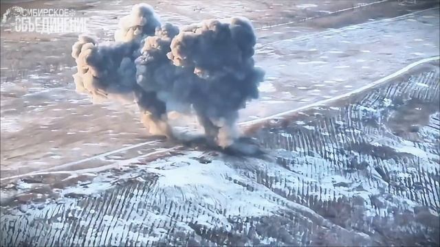 Авиаудар по позициям ВСУ на границе Днепропетровской обл. смотреть онлайн