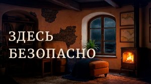 Старый маяк в бушующем шторме