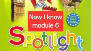 Spotlight 3 (Спотлайт 3), Учебник часть 2, модуль 6, Now I know, стр. 38-39.