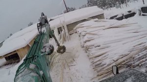 Горбыль вожу. Урал лесовоз.