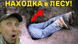 НАХОДКА в Лесу просто ПОРАЖАЕТ, не Ожидал Это все  УВИДЕТЬ  под ГОРОЙ!