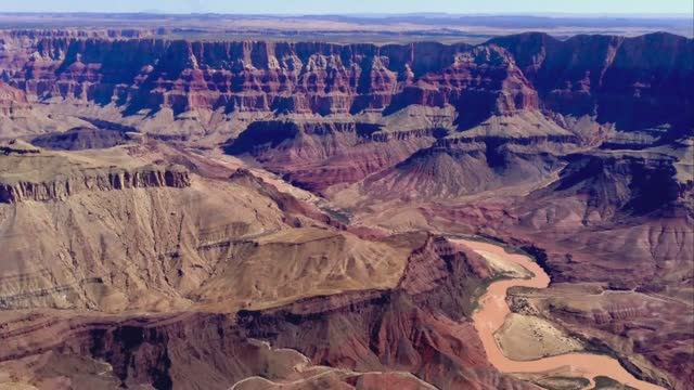 342. На вертолёте над Гранд-Каньоном, США