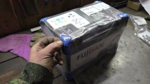 Закупился халявными электродами. Шипую резину. Акум. Fujisan 75 Ач. за 4800 р.