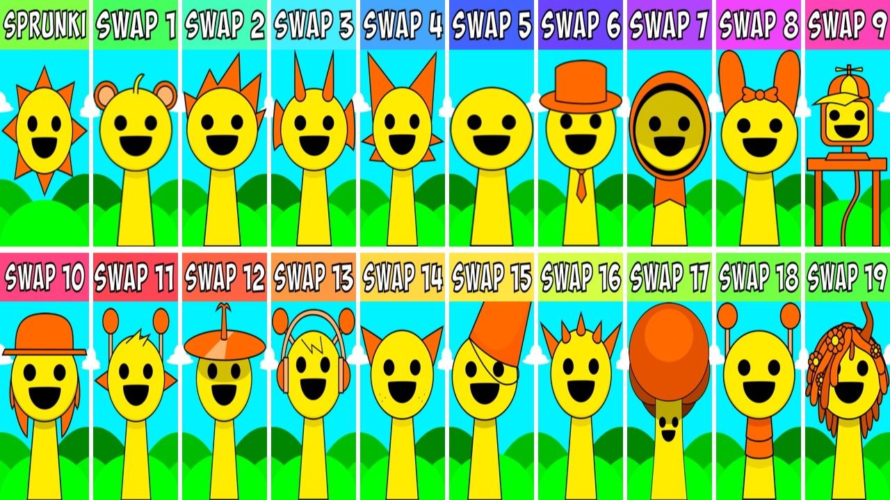 INCREDIBOX SPRUNKI: ВСЕ ПЕРСОНАЖИ 🔀 В БЕЗУМНОМ ПЕРЕМЕШИВАНИИ! 🤪🌀 смотреть онлайн