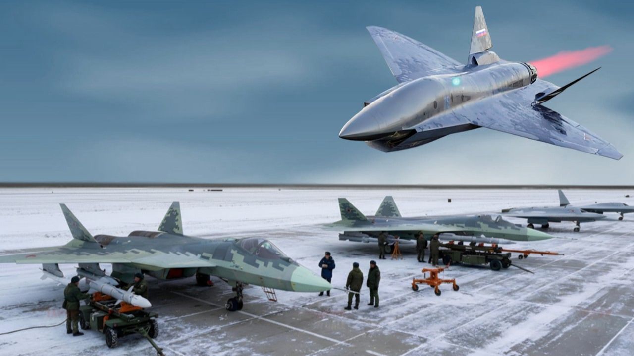 Су-75¦Су-57 СБИЛ НАД СИБИРЬЮ десятки ракет без единого выстрела. По целям работало нечто... смотреть онлайн
