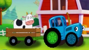 Синий трактор Мультфильм - Синий Трактор мультик - Развивающий игра для детей