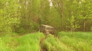 УАЗ + лебёдка = свобода бездорожья