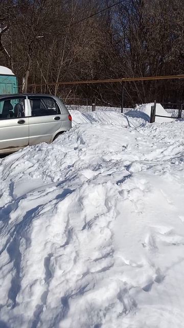 Внучок в деревне. Хороший день