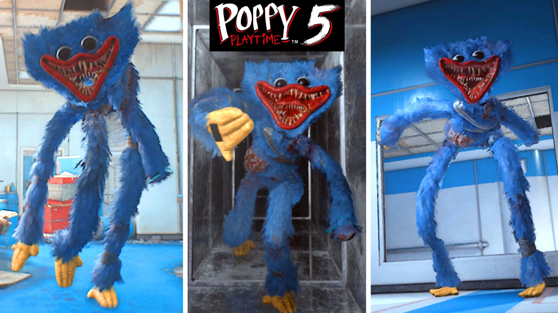 ХАГИ ВАГИ ВСЕ ВСТРЕЧИ В ПОППИ ПЛЕЙТАЙМ 5 ГЛАВА ( Poppy Playtime 5 Chapter ) смотреть онлайн