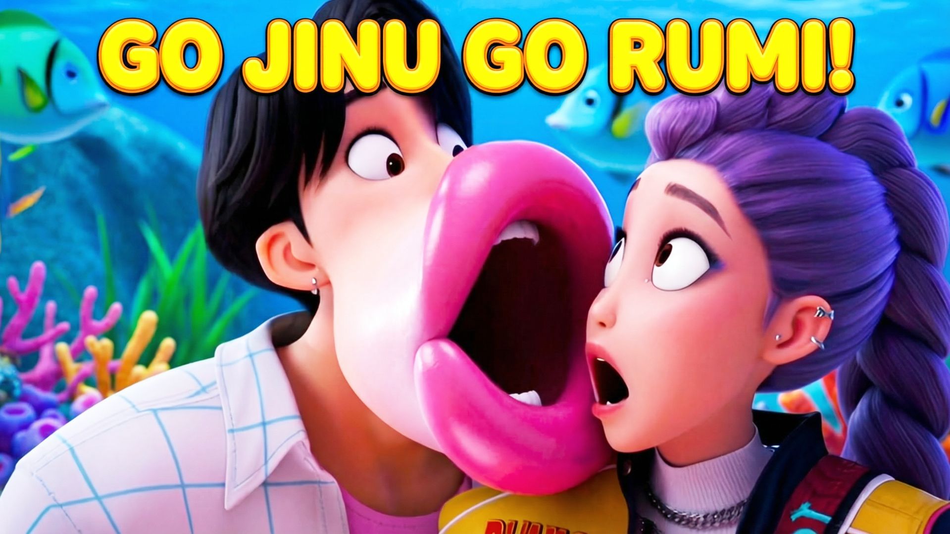 GO JINU GO RUMI: KPOP DEMON HUNTERS 🍑💥 (Самый Безумный Клип) смотреть онлайн