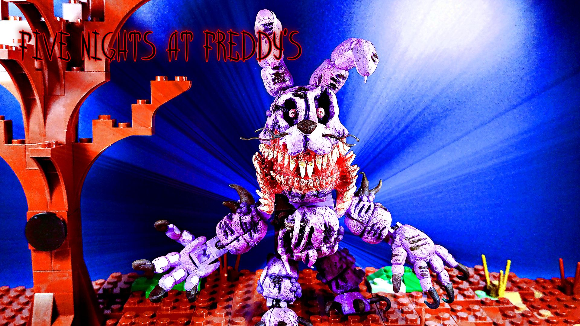 LEGO FNAF TWISTED BONNIE | Кастом