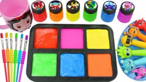 Слайм волшебные краски