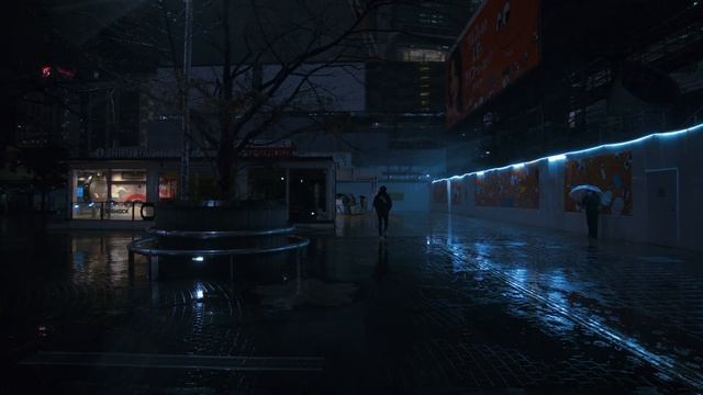 2-HOUR Rainy Night Walk in Shibuya, Tokyo Calm Piano смотреть онлайн