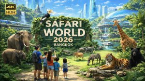 Safari World в Бангкоке в 2026 году поездка в крупнейший открытый зоопарк Таиланда
