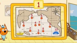 Три Кота | Игра Для Детей | Игра Мультфильм В Поисках Кита.