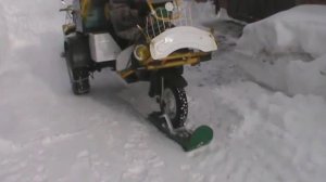 Самодельный трицикл БИНЧ-4 Муравей, амортизаторы.ч.2.