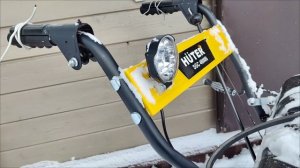 Замена ремня шнека снегоочистителя HUTER на примере SGC 4800(B)