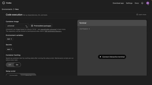 46. Codex Cloud Setup 329K смотреть онлайн