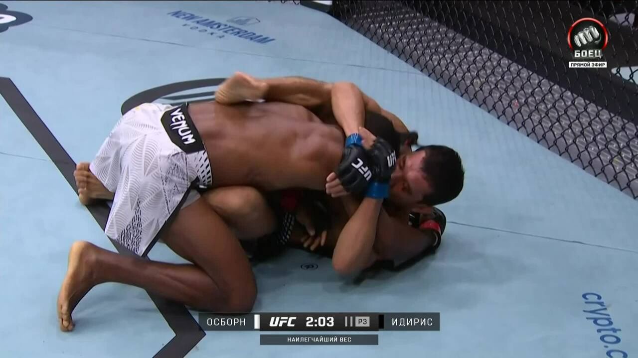 Оде Осборн против Алиби Идириса (видео). UFC Fight Night смотреть онлайн