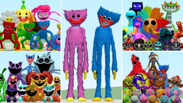 КАКАЯ СЕМЬЯ POPPY PLAYTIME ГЛАВЫ С 1 ПО 5 ЯВЛЯЕТСЯ САМОЙ СИЛЬНОЙ В GARRY'S MOD