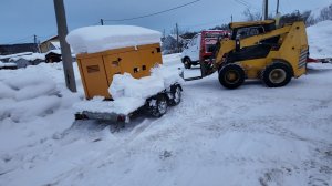 Как работает печь TEPLOSTAR. Погрузчик тягач. Ремонты.Насыщенный день.