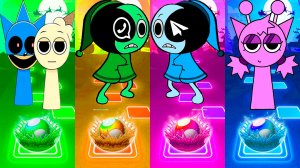 Coffin Dance Спрунки 203 уровень - Мультики про Спрунке | МУЛЬТФИЛЬМЫ SPRUNKI в Tiles Hop