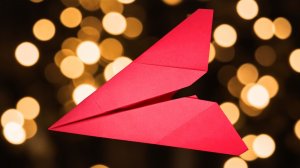 Самый быстрый бумажный самолетик в мире пошаговая схема