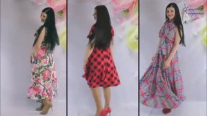 Платье из шифона в пол сшить своими руками часть 1