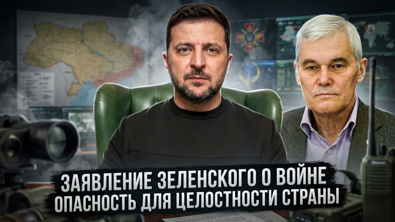 Константин Сивков | Заявление Зеленского о войне. Опасность для целостности страны смотреть онлайн
