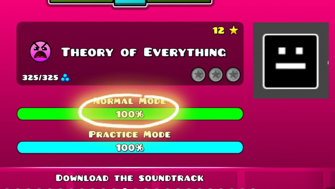 💥Я прошёл с первой попытки уровень ToE в геометри даш💥❗