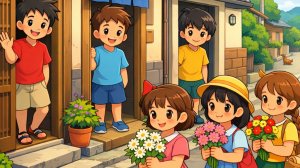 Жили были три японца(Детская скороговорка)