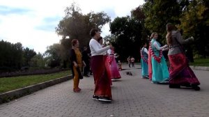 18 09  Харинама в Парке Победы