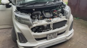 Инструкция установки камеры переднего вида на Toyota Roomy, Daihatsu Thor, Subaru Justy Рестайлинг