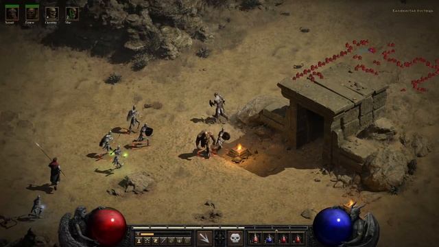 DIABLO II RESURRECTED - НЕКРОМАНТ - ПРИСЛУЖНИКИ - ДЕНЬ 2