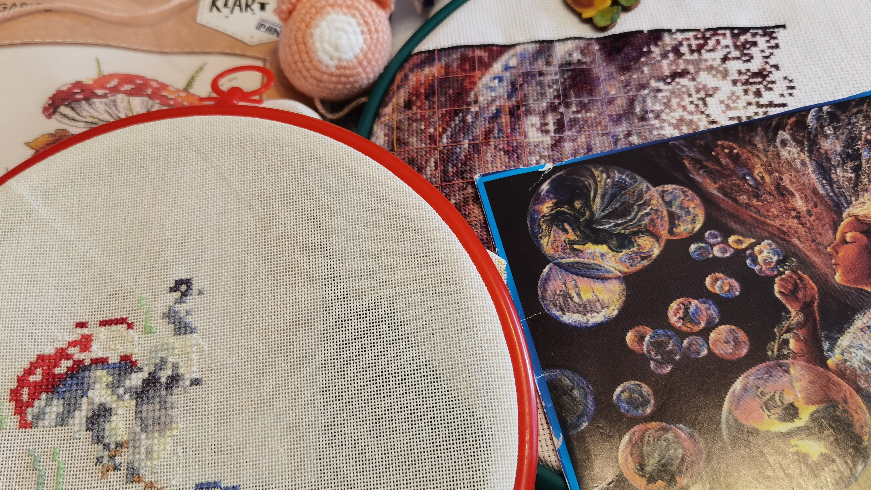 Рукодельные будни февраля. Встреча вышивальщиц. Влог. смотреть онлайн