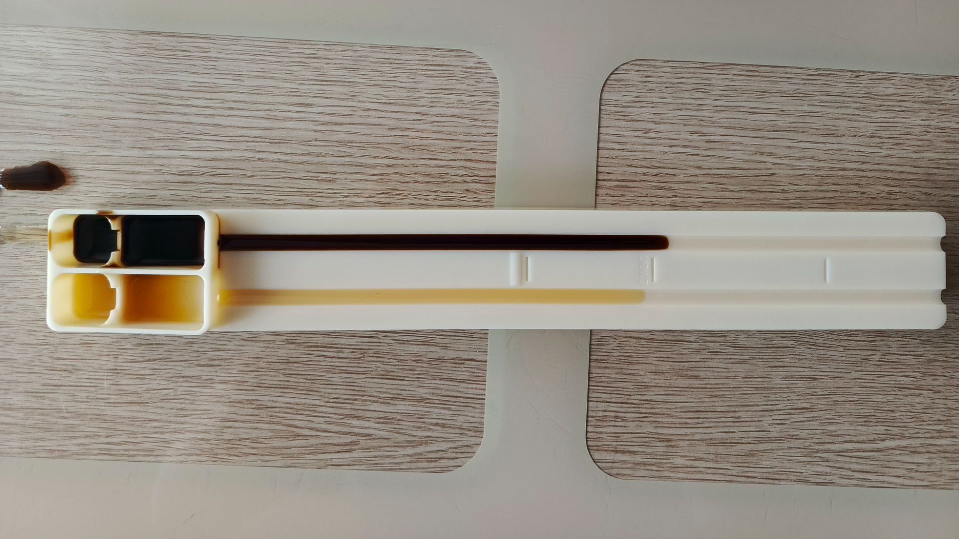 Сравнение вязкости отработки и нового масла 0W-30