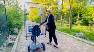 Влад везет Жорика в вольер к Кире и РАДУЕТСЯ, а попугай не хочет в новый дом!