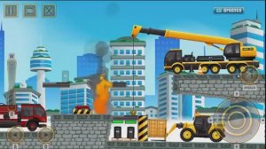 СГОРЕЛ ПОГРУЗЧИК. СТРОИТЕЛЬНЫЕ МАШИНКИ. ВСЕ СЕРИИ ПОДРЯД