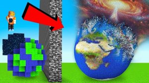Я Запустил СТИХИЙНЫЕ БЕДСТВИЯ во время КОСМИЧЕСКОЙ БИТВЫ СТРОИТЕЛЕЙ в Майнкрафт...