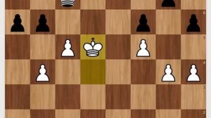 Хитрый выигрыш в равном пешечном окончании для КМС